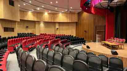 Auditorium Interior in Yavanika State Youth Centre