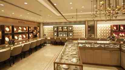 Showroom Interior in Regal Jewellery Showroom