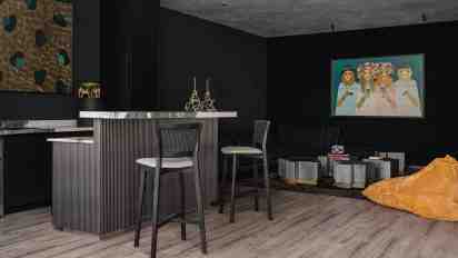 Home Bar in Casa Eclectic Villa