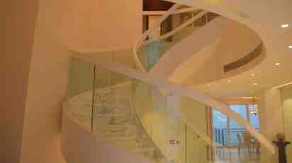 Staircase in The Satvario Glory Residence