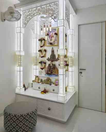 Pooja Mandir In The Bungalow House