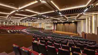 College Auditorium Interior in Rajagiri School of Engineering and Technology