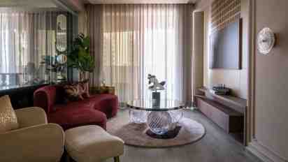 Living Room in Cleo Gold Apartment