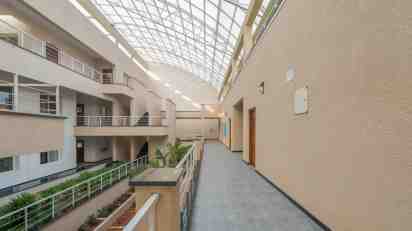 Courtyard in Jain International Residential School