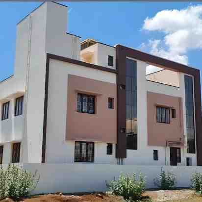 House Exterior Paint Work by  Colourful Creations
