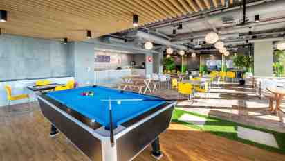 Game Room in UBS Investment Bank