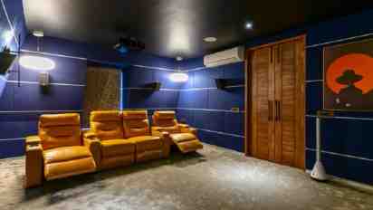 Home Theatre in Shukrana Residence