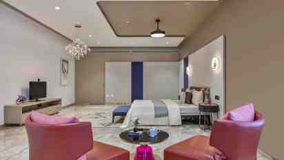 Bedroom in Residence at Chikhli