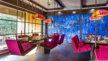 Restaurant Interior in Hungry Puppet Restarunt