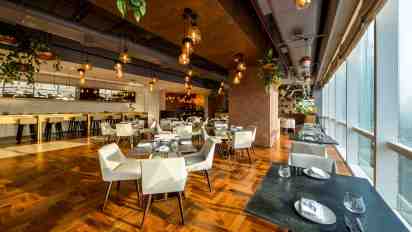 Restaurant Interior in A Club