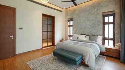 Bedroom in Mr. Riyas Residence
