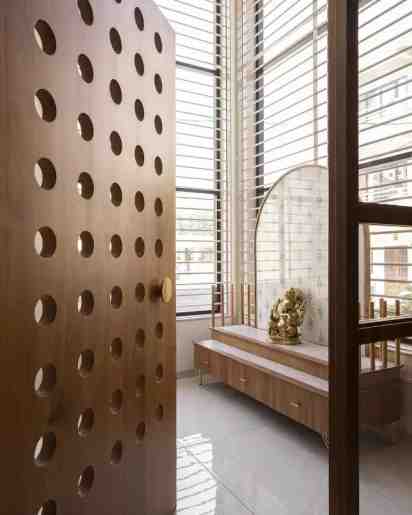 Pooja Room in Ode of Art Villa