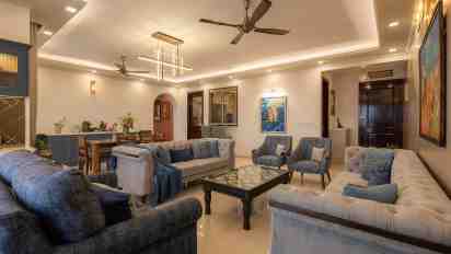 Living room in the Adarsh Palm Retreat video thumbnail