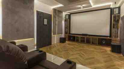 Home Theatre in Goyal’s Apartment
