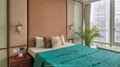 Bedroom in Apartment 20, Indiabulls Blu