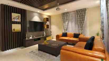Living Room in Mr Srinivas Bungalow