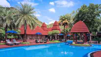 Swimming Pool in Ananta Pushkar Resort