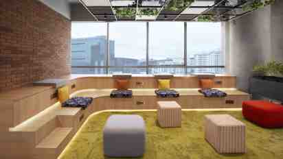 Office Lounge in BP (British Petroleum) Office