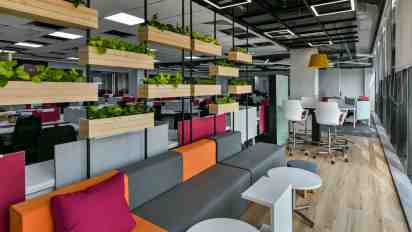Office Lounge in T Systems Office