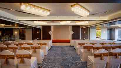 Banquet Hall Interior in Kingship Hotel