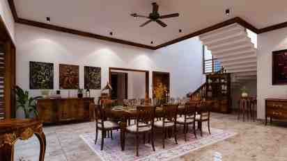 Dining Room in Dr. Vikrant Residence