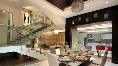 Dining Room in Vajram Aster Homes