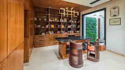 Home Office in The Eclectic House