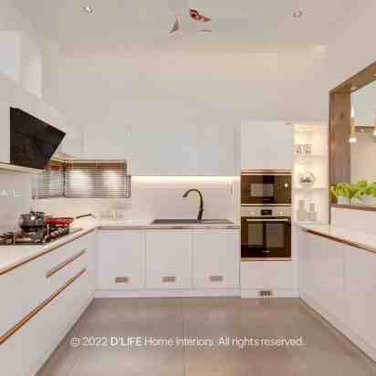 Kitchen Designed by D'LIFE Home Interior Designers