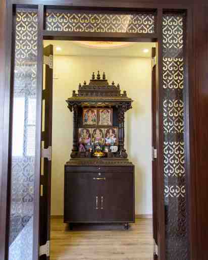Pooja Room In Natarajan residence