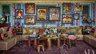 Living Room in Sonam Kapoor Mumbai House