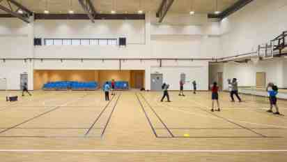 Basketball Court in Inventure Academy