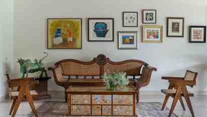 Living Room in Art Residence