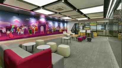 Office Lounge in T Systems Office