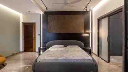 Bedroom in Naresh Goel Residence