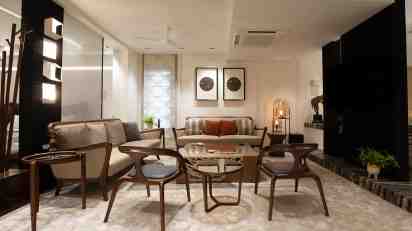 Living Room in Pafekuto Penthouse
