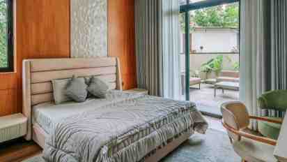 Bedroom in Mr. Thejus Residence