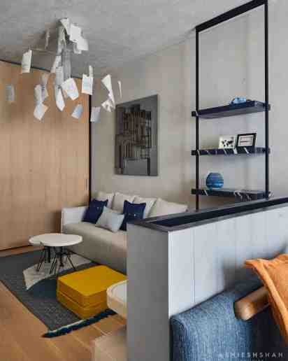 Living room in Vora residence