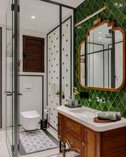 Powder Room In Saket Flat