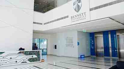 College Reception in Benette University