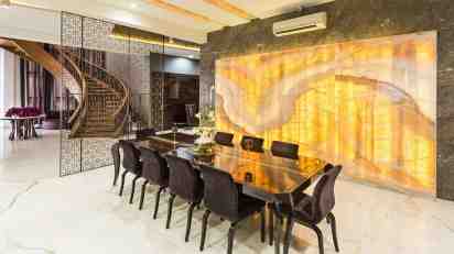 Dining Room in Chandra Reddy House