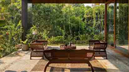 Backyard in House of Greens