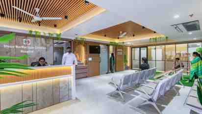 Hospital Reception in Shree Narnarayan Children Hospital