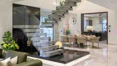 Dining Room in Duplex Heaven Home
