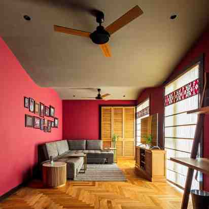 Living room in DLF Capital Greens Residence