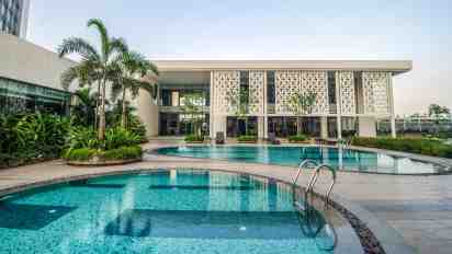 Swimming Pool in Lodha Aurum Grande Apartment
