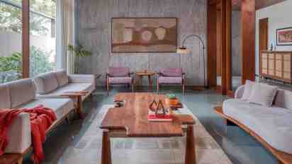 Living Room in The Open House