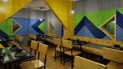 Restaurant Interior of Keshav Kutir