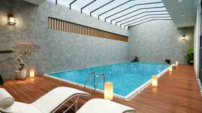 Swimming Pool in Formhouse