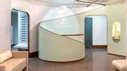 Hospital Reception in Cancer Care Clinic