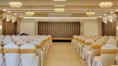 Banquet Hall Interior in The Continent Resort